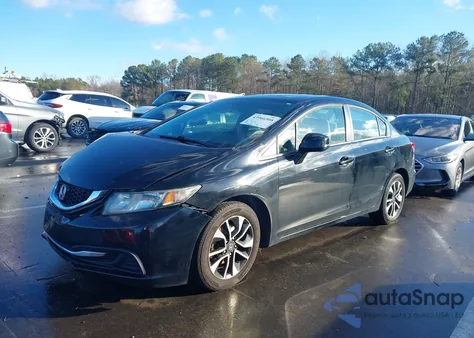 2013 Honda Civic Ex z USA, uszkodzony, nr VIN 2HGFB2F80DH523700